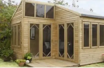 The Byron Summer House Kit can be DIY Assembled It Yourself for $3,825