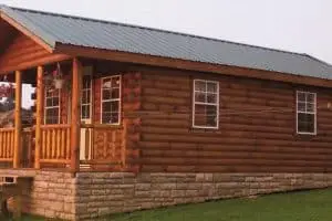 At $16,158, The Hunter Log Cabin Is an Unbeatable Deal