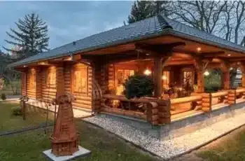 Cozy Log Cabin With Amazing Open Floor Plans