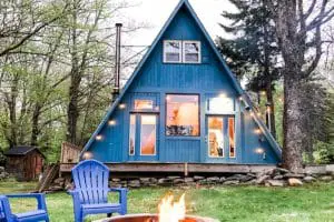Inside And Out, This Alpine A-Frame Is Stunning
