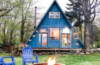 Inside And Out, This Alpine A-Frame Is Stunning