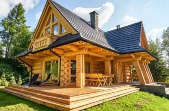 Do Not Miss The Interior Of This Stunning Log Home