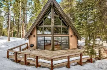 See The Charming Interior Of This Lake Tahoe A-Frame Cabin