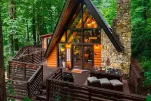 The A-Frame Chalet Is One Of The Most Incredible Home In Gatlinburg